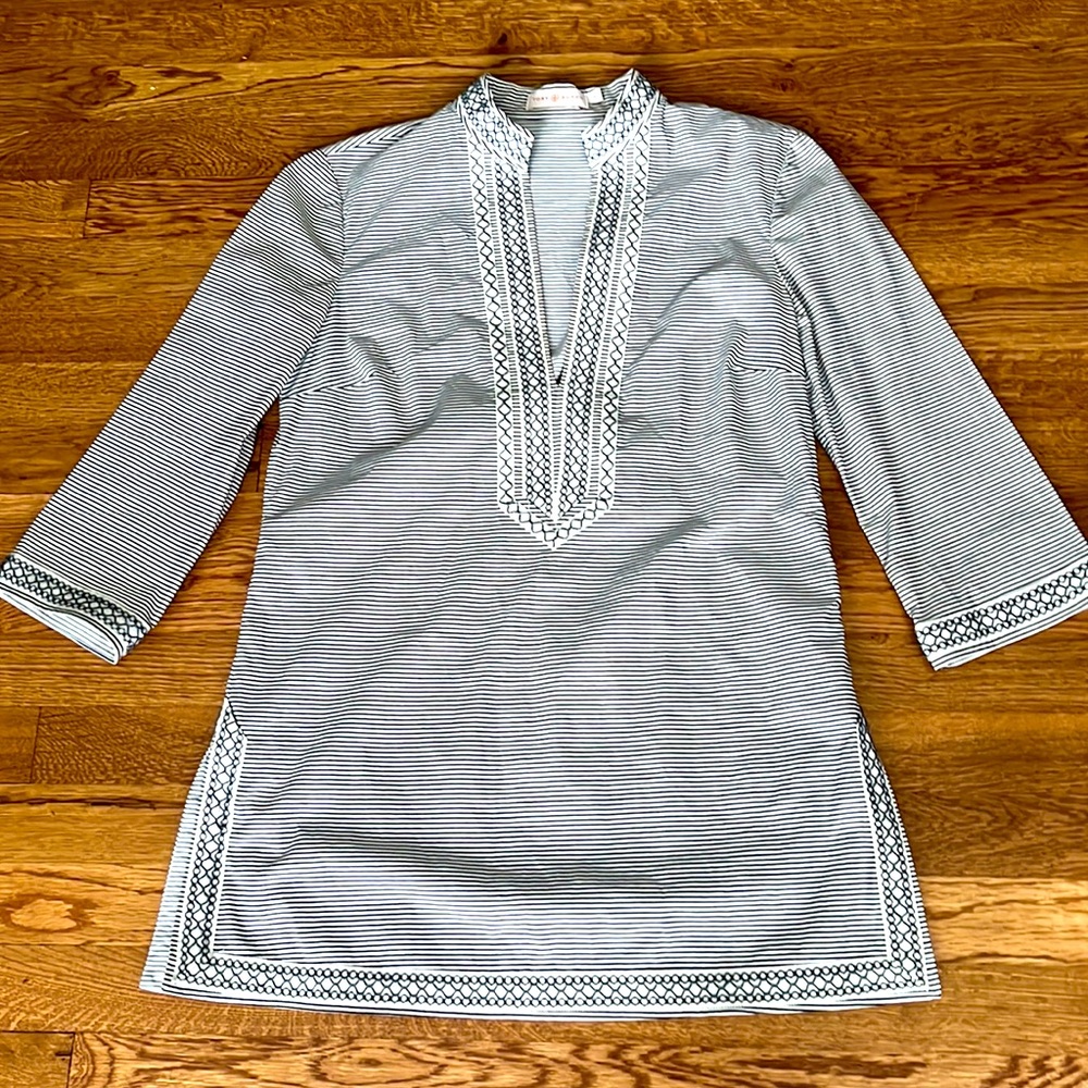 Tory burch striped tunic